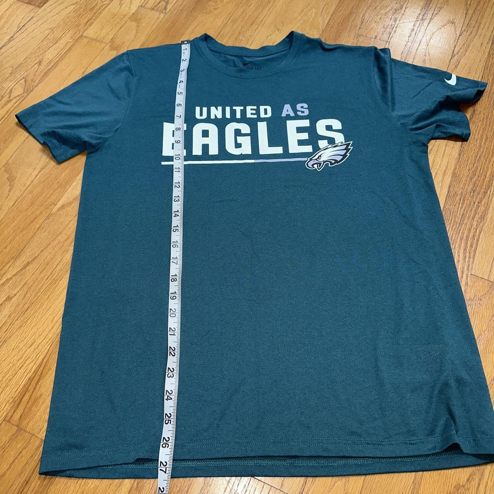 Philadelphia Eagles Shirt Mens Large NFL Football Dri Fit United as Eagles Nike - Picture 7 of 9